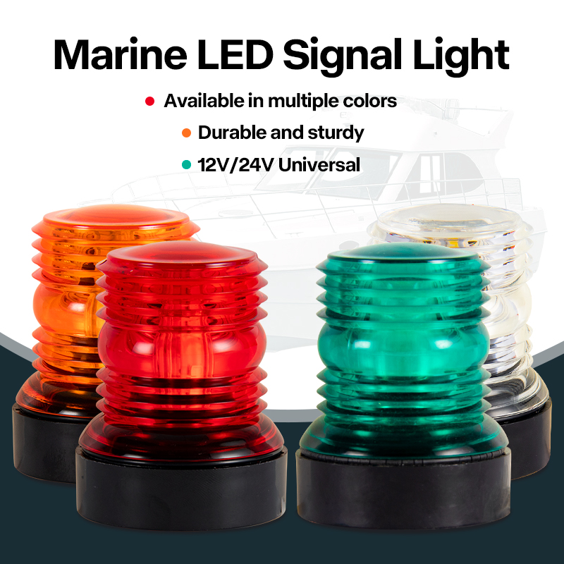 12V Marine LED Anchor Light Wa - Fishing Boat Navigation Light ulasan dan harga