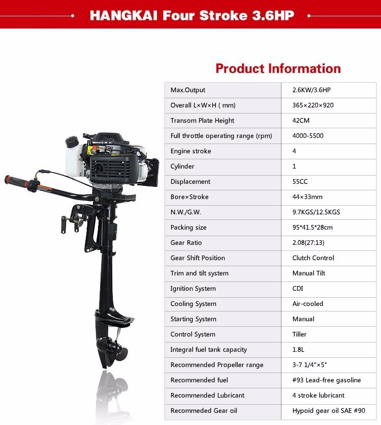 2026 New Arrive Best Quality 3 - Fishing Boat Outboard Motor ulasan dan harga