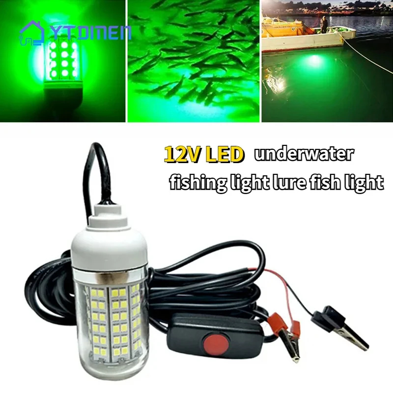 12V Underwater Lamp 15W 108 LE - Fishing Boat Depth Finder ulasan dan harga