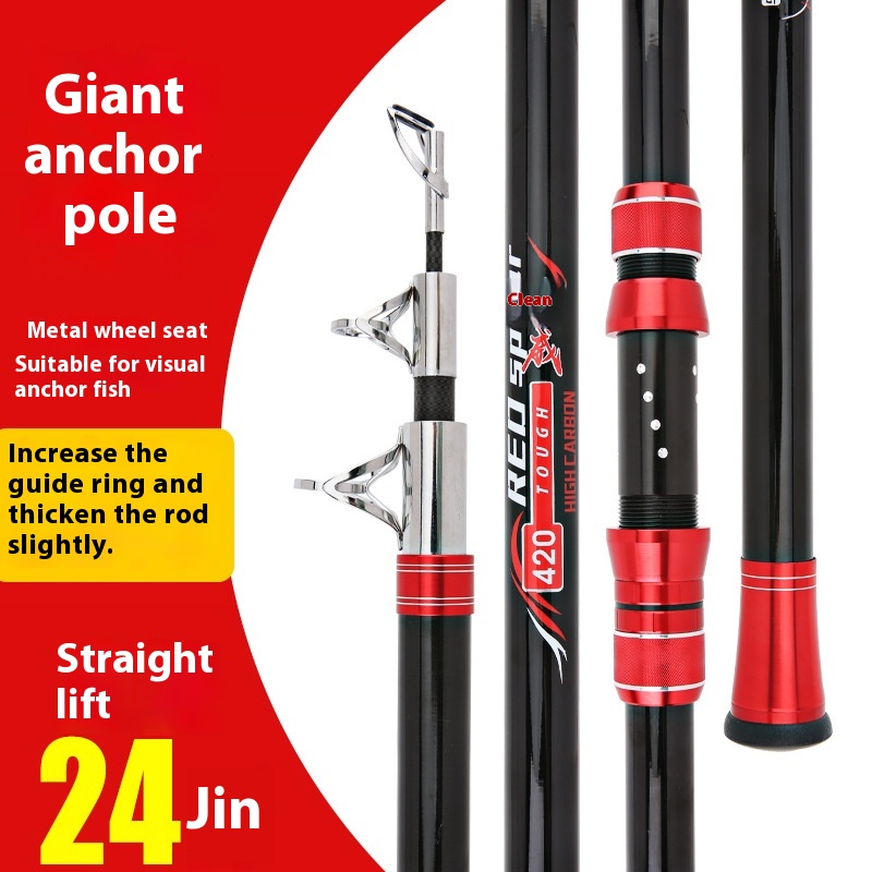 Pure Carbon Long-Cast Anchor R - Fishing Boat Anchor ulasan dan harga