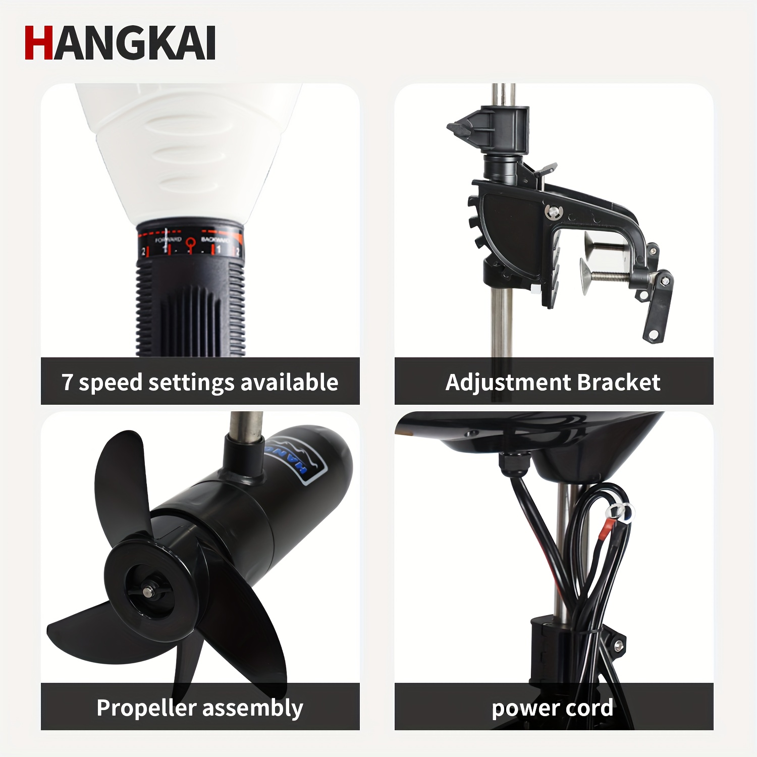 KOETSU HANGKAI 55/65 LBS Thrus - Fishing Boat Outboard Motor ulasan dan harga