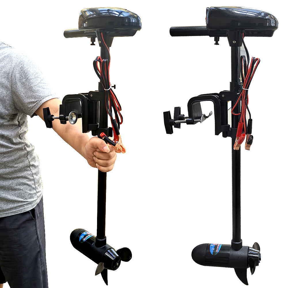Electric Boat Motor 18LBS/28LB - Fishing Boat Trolling Motor ulasan dan harga