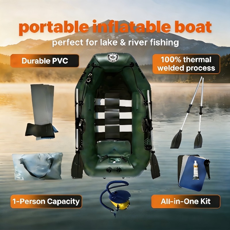 1 Person Fishing Boat Cheap In - Fishing Boat Oar ulasan dan harga