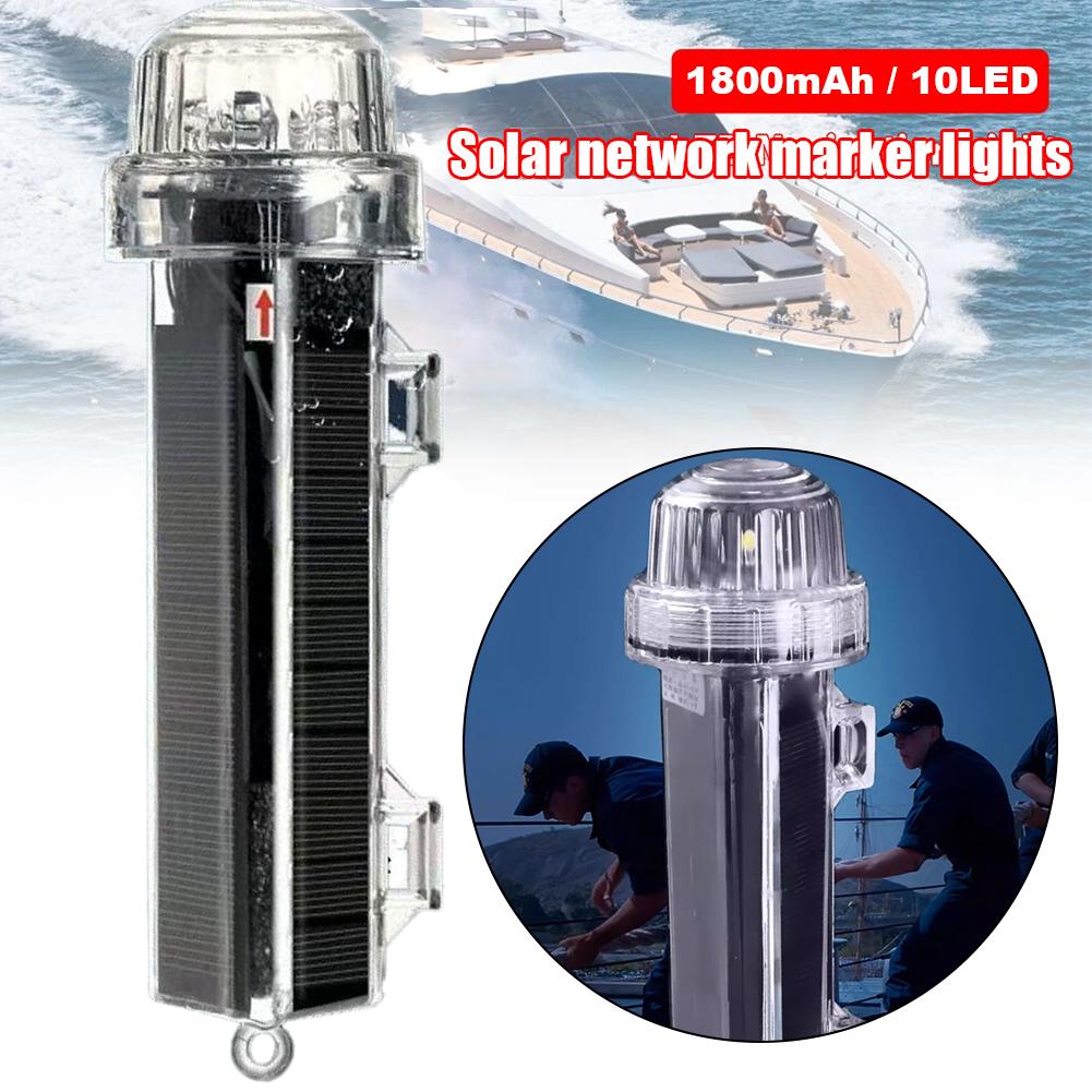 New Solar Ocean Signal Light N - Fishing Boat Navigation Light ulasan dan harga