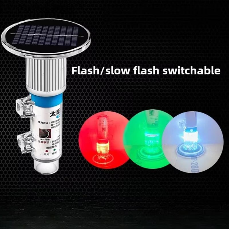 Waterproof Solar Signal Light  - Fishing Boat Anchor ulasan dan harga