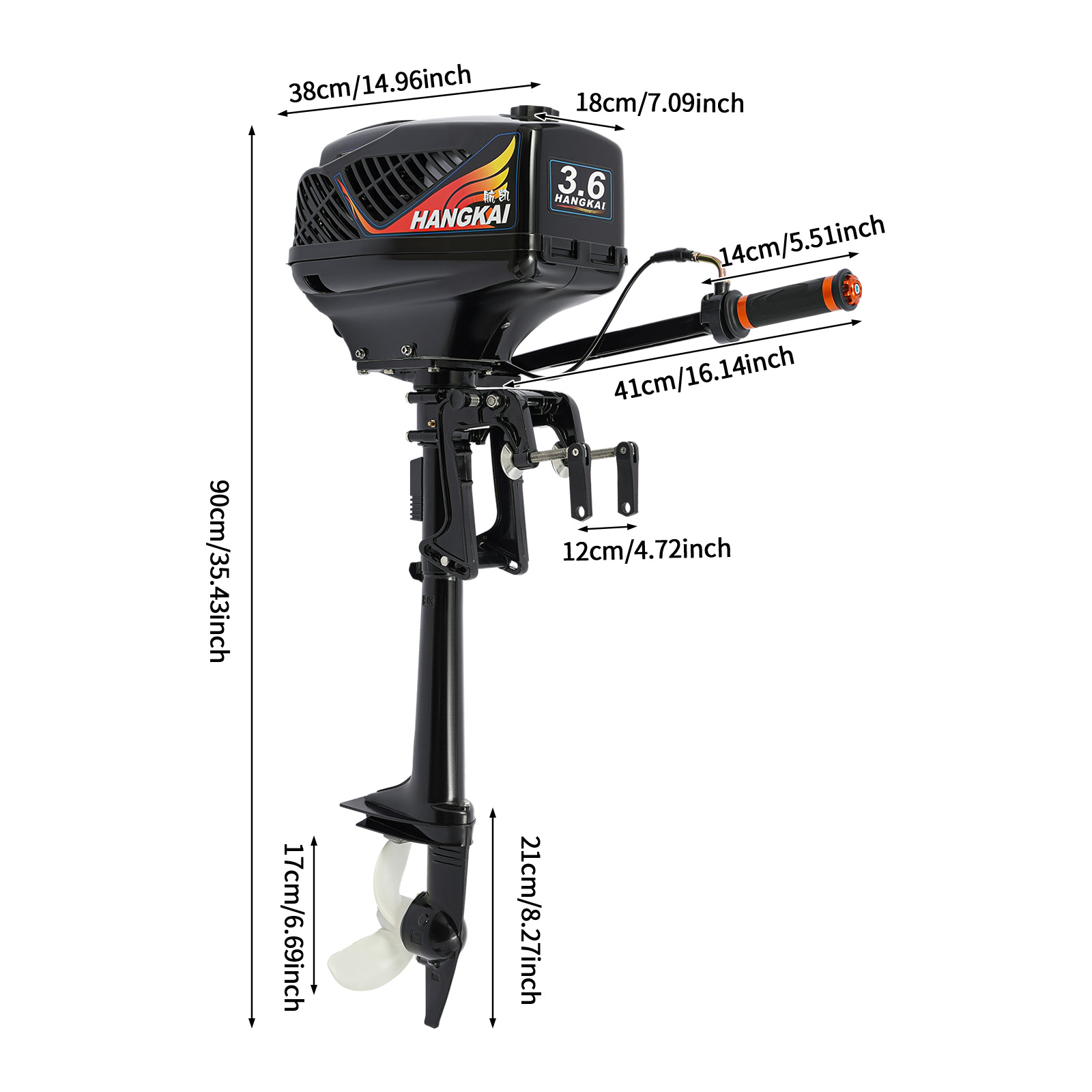 Outboard Motor, Gasoline Outbo - Fishing Boat Outboard Motor ulasan dan harga