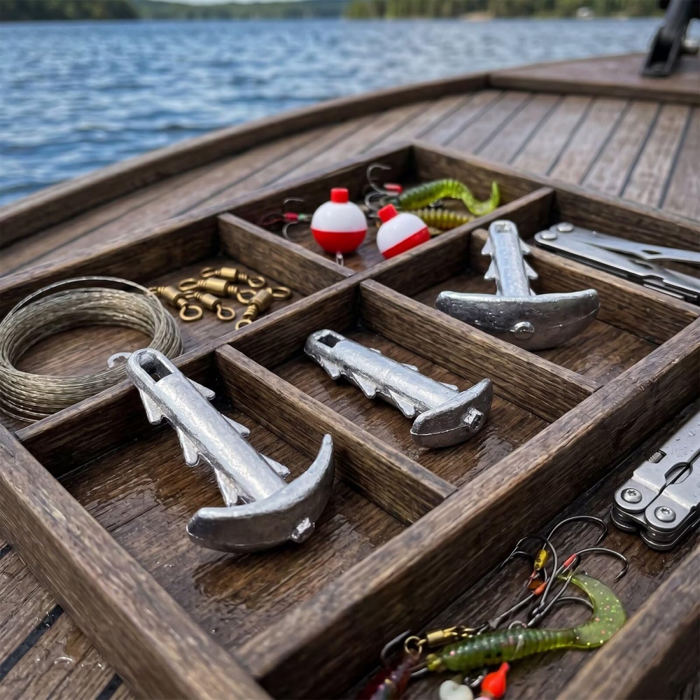 5pcs Sea Urchin Bait Weights w - Fishing Boat Anchor ulasan dan harga