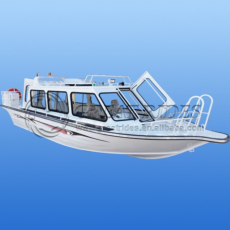 Luxury 25ft 7.5m Aluminum Allo - Fishing Boat Fiberglass ulasan dan harga