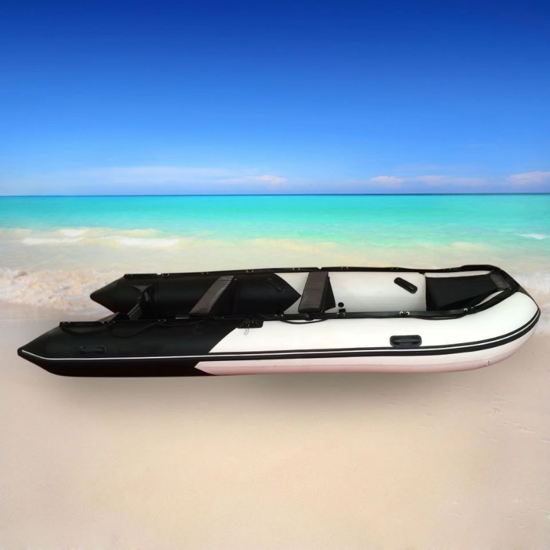 Thickened PVC 4.7 m 9-seat Res - Fishing Boat Inflatable ulasan dan harga