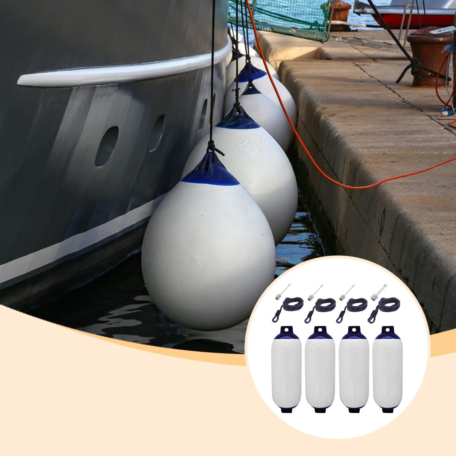 4Pcs Boat Fenders, Boat Access - Fishing Boat Oar ulasan dan harga